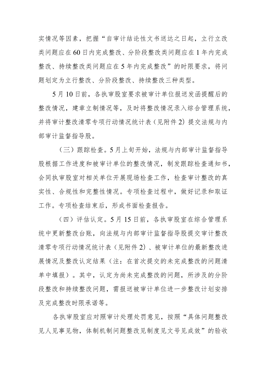 XX县审计局关于印发审计整改“清零行动”专项工作实施方案.docx_第3页