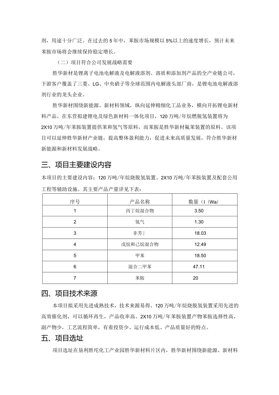 胜华新材料集团股份有限公司锂电及绿色新材料一体化项目可行性研究报告.docx_第2页