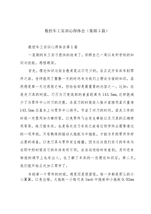 数控车工实训心得体会（集锦3篇）.docx