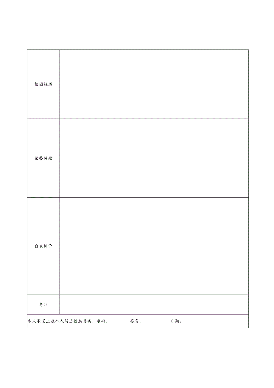 电力建设公司公开招聘报名表.docx_第2页