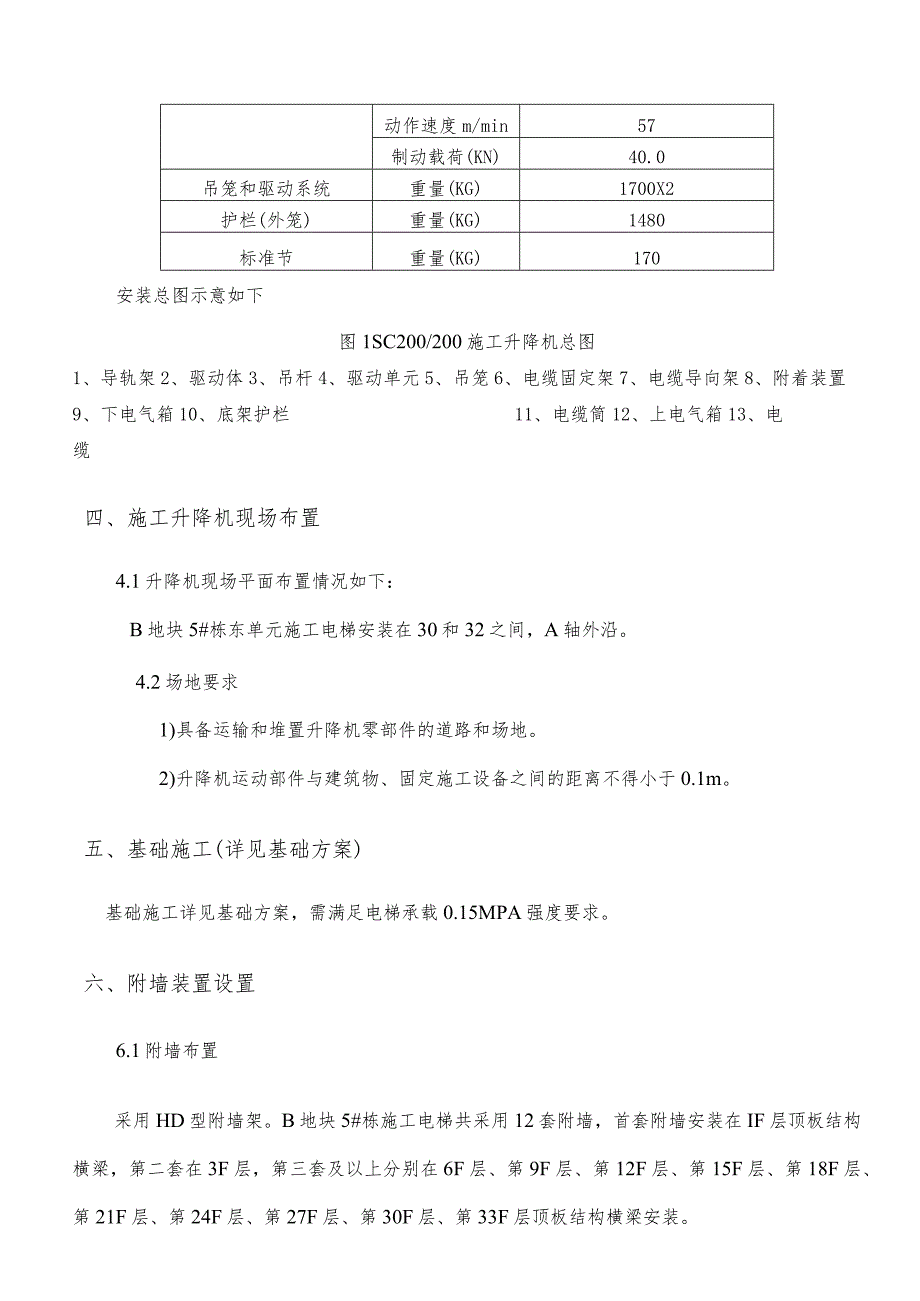 B地块#栋东单元施工电梯安装安全专项施工方案模板.docx_第3页