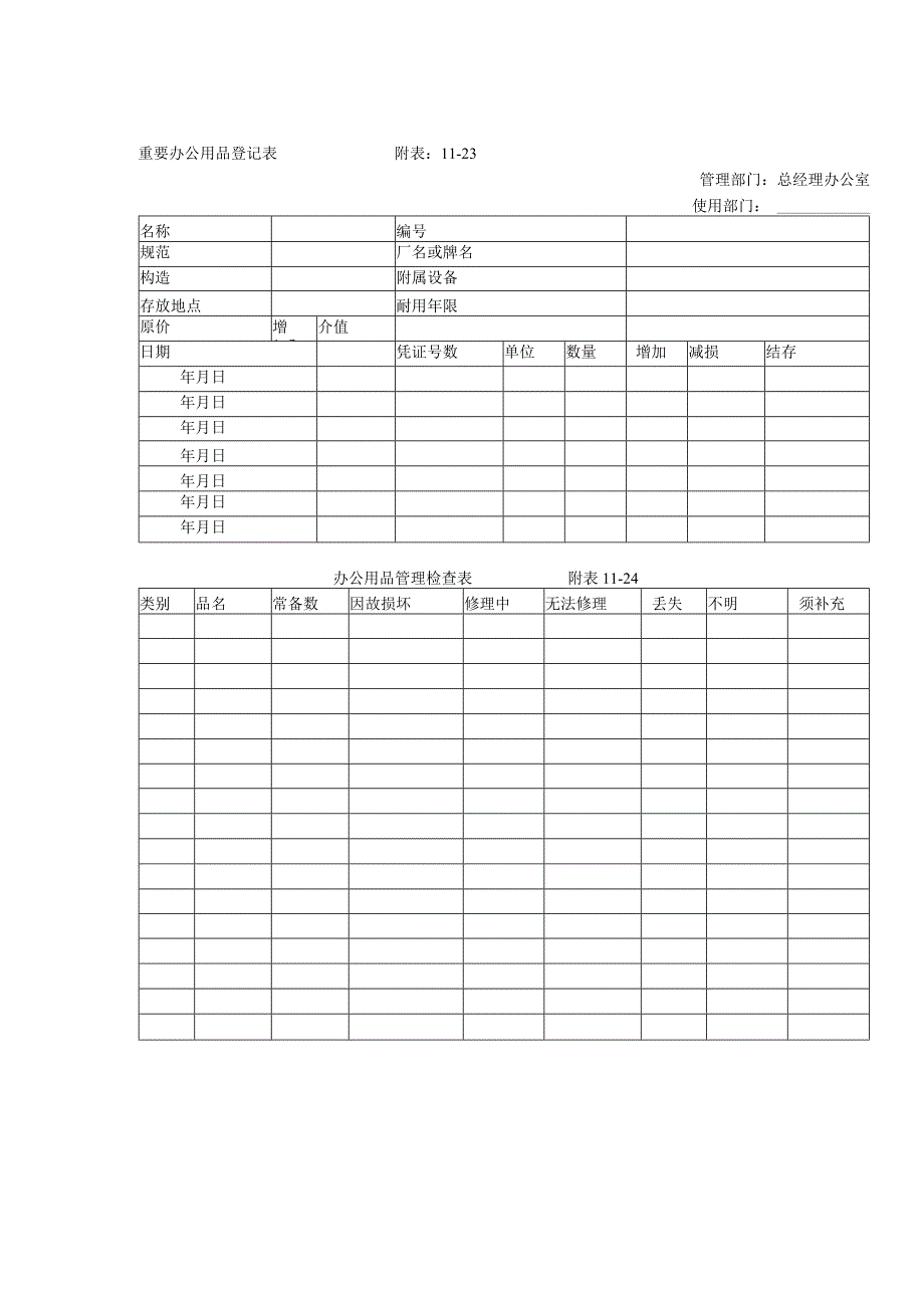 大中型建筑公司办公用品管理制度.docx_第3页