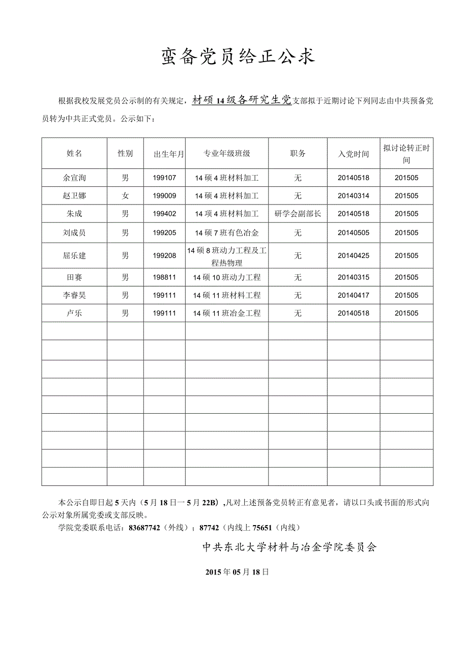 201505预备党员转正公示.docx_第1页