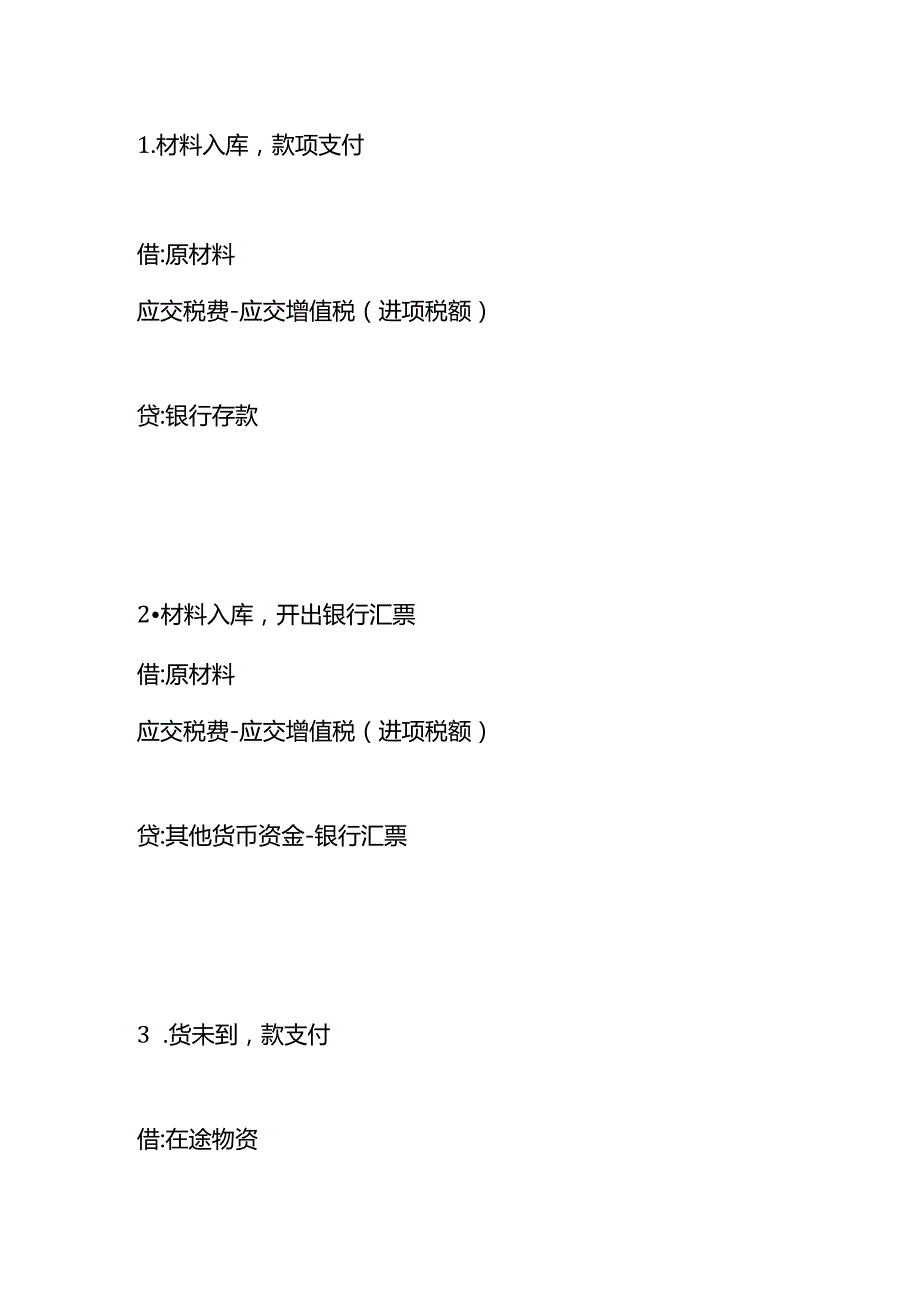 存货会计做账分录模板.docx_第2页