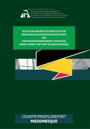 国别概况报告-莫桑比克-危机期间信息通信技术在教育和远程学习中的应用研究-英_市场营销策划_重点报告.docx