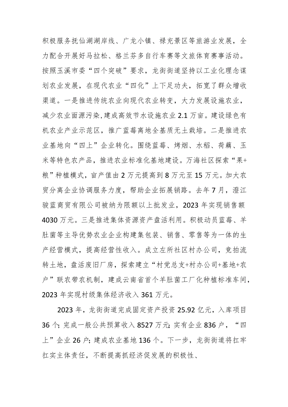 （5篇）玉溪市抓经济促发展成绩突出乡镇（街道）和开发区交流发言材料汇编.docx_第3页