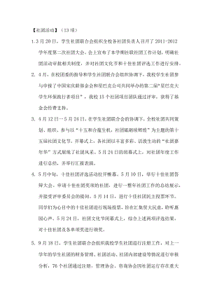 2012社团活动大事记（改）.docx