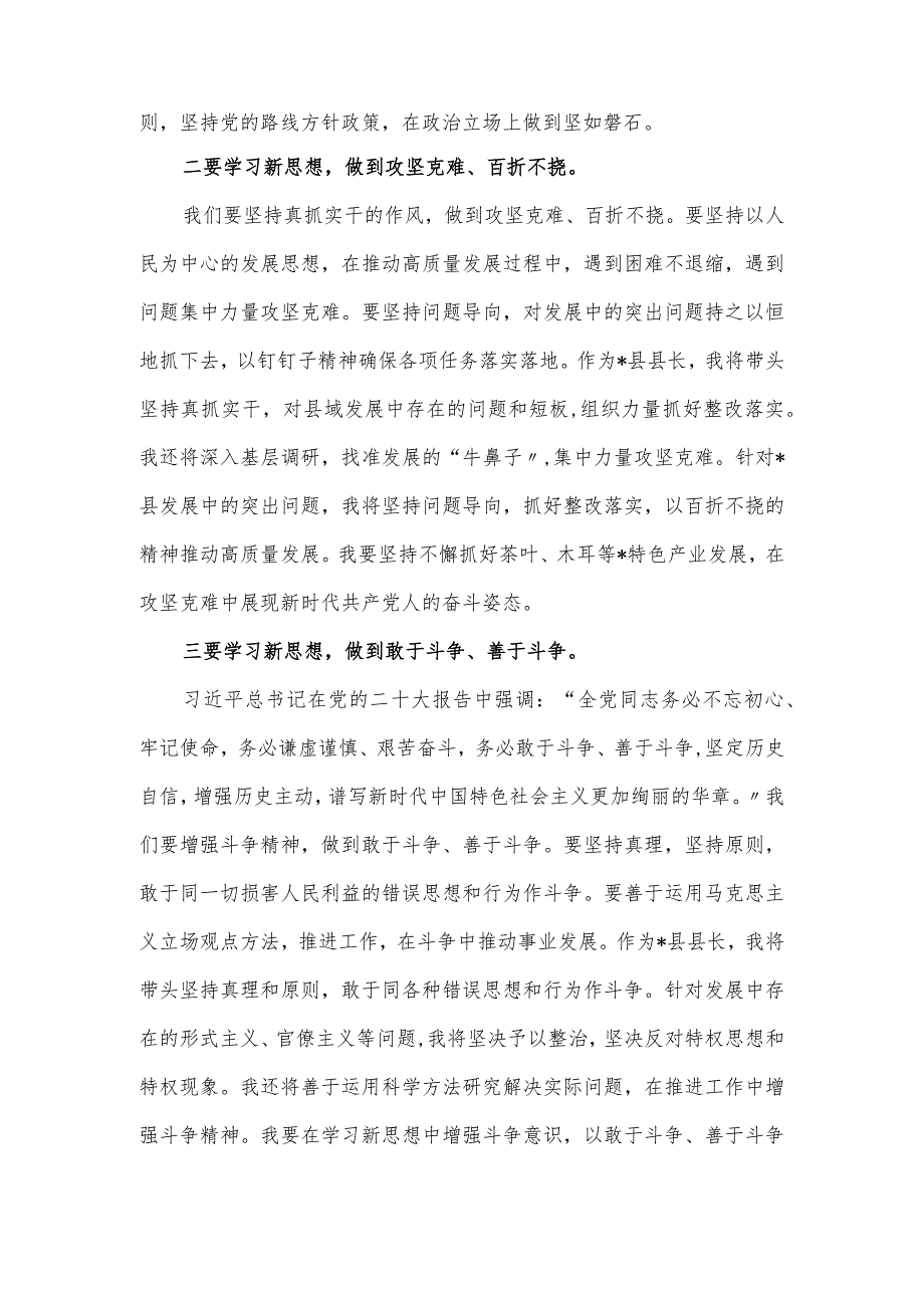 县长学习贯彻新思想主题教育发言材料.docx_第2页