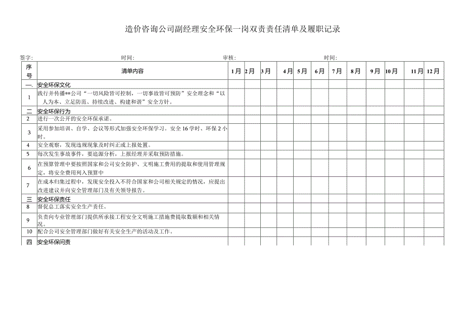 一岗双责清单履职记录模板.docx_第3页