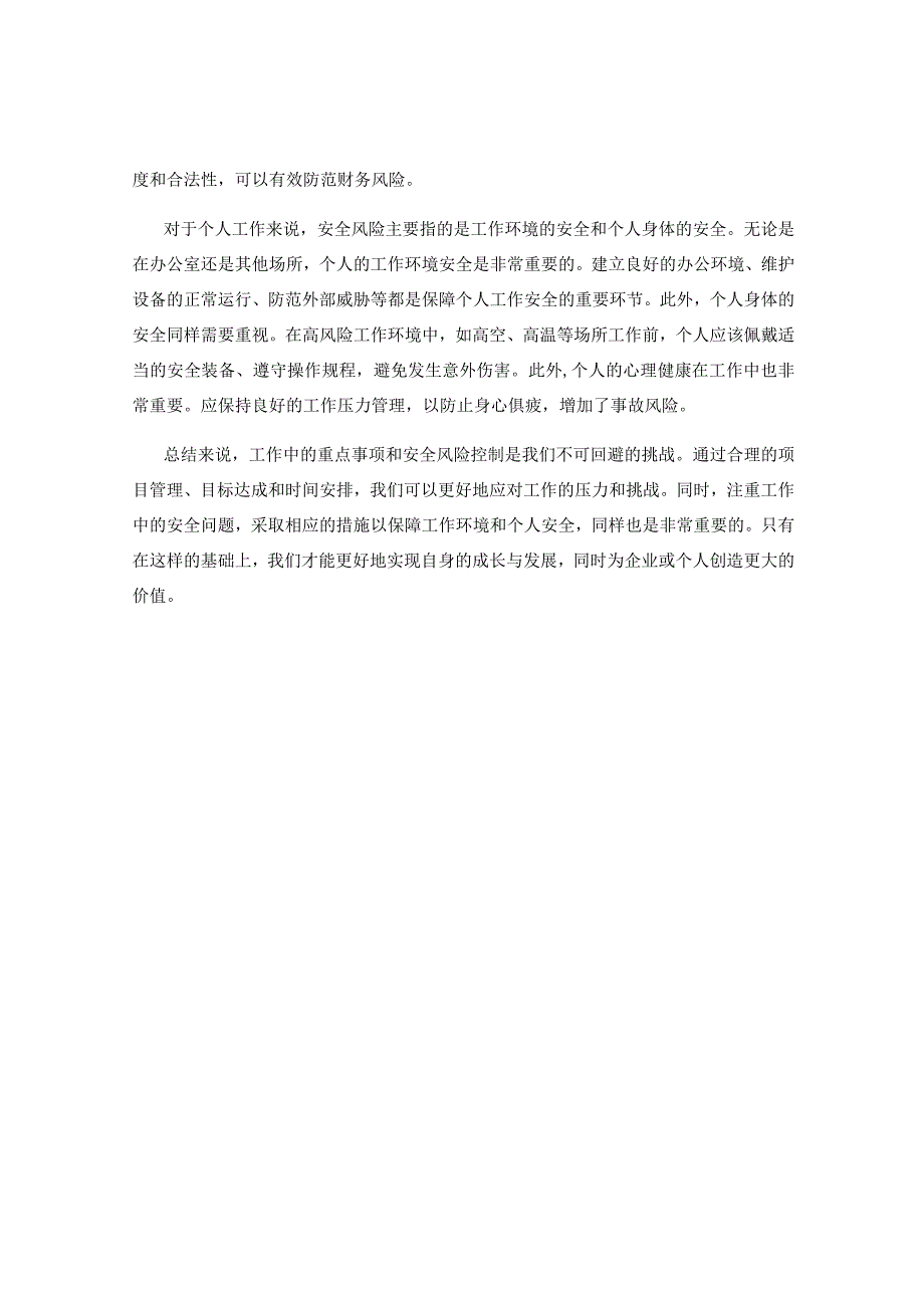 工作中的重点事项与安全风险控制.docx_第2页