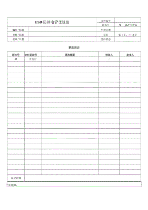 ESD防静电管理规范.docx