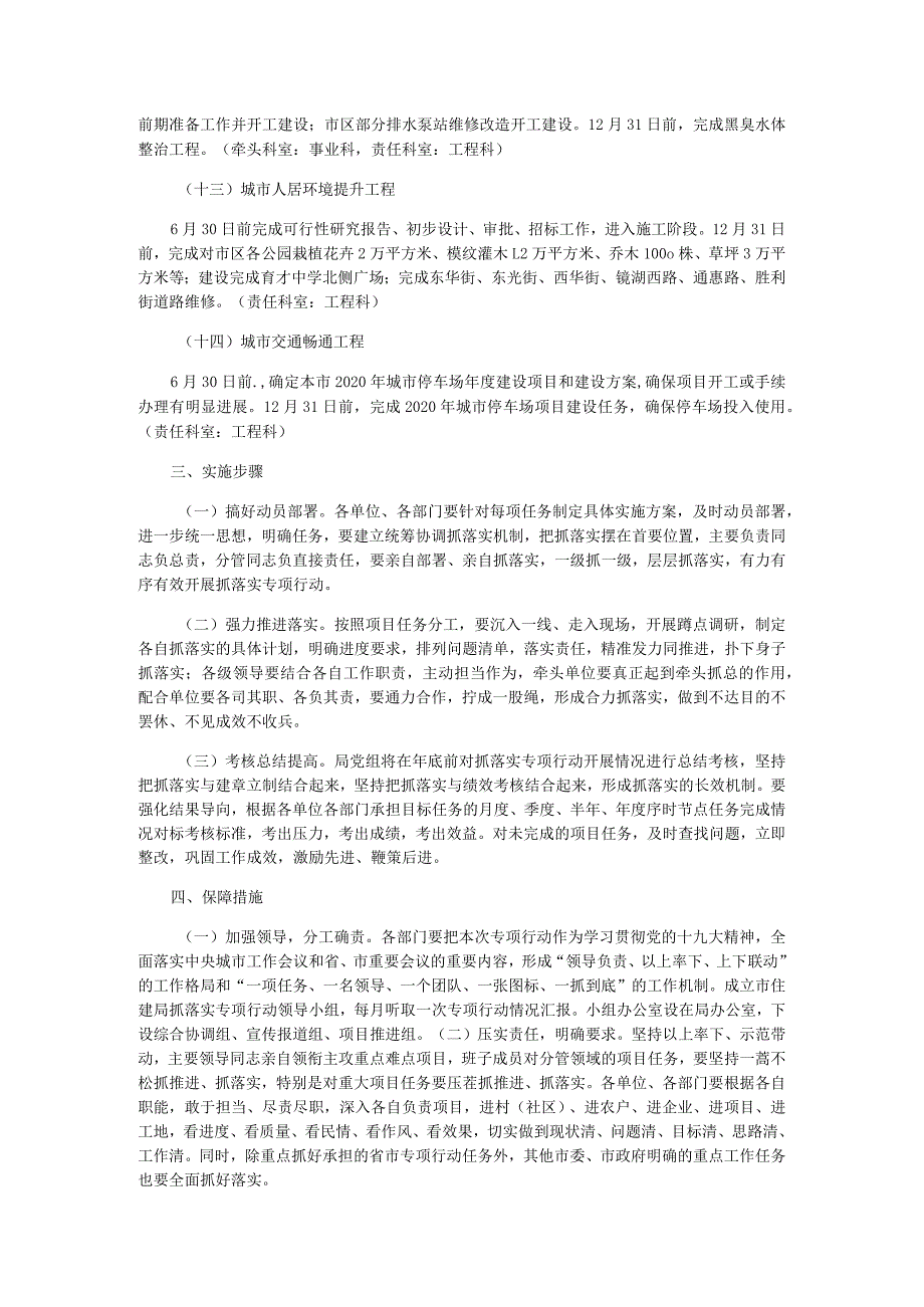 市住建局“重实干、强执行、抓落实”专项行动实施方案.docx_第3页