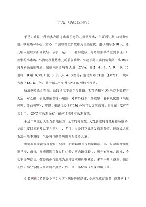 手足口病防控知识.docx