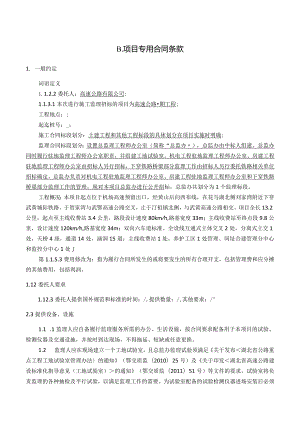 项目专用合同条款.docx