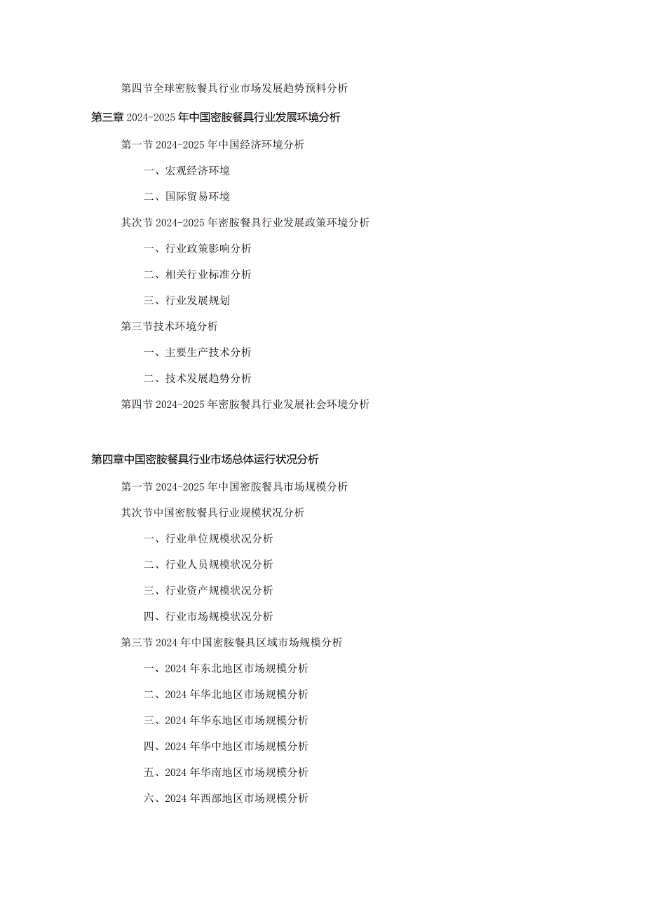 2024-2025年密胺餐具行业深度调查及发展前景研究报告.docx_第3页