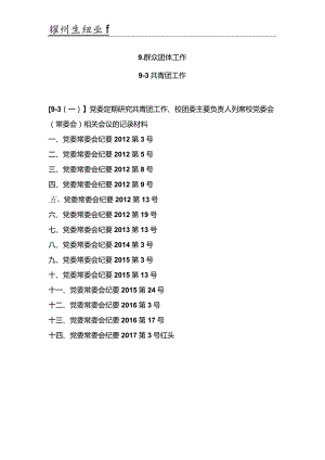 分页版 校团委党建评估材料目录.docx