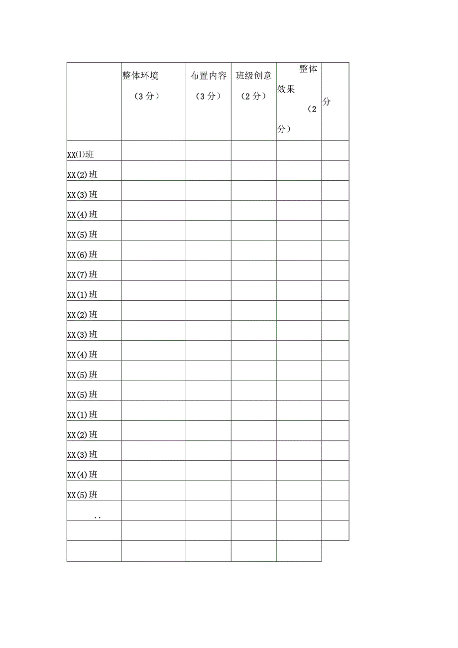 中小学班级文化布置评比方案.docx_第2页