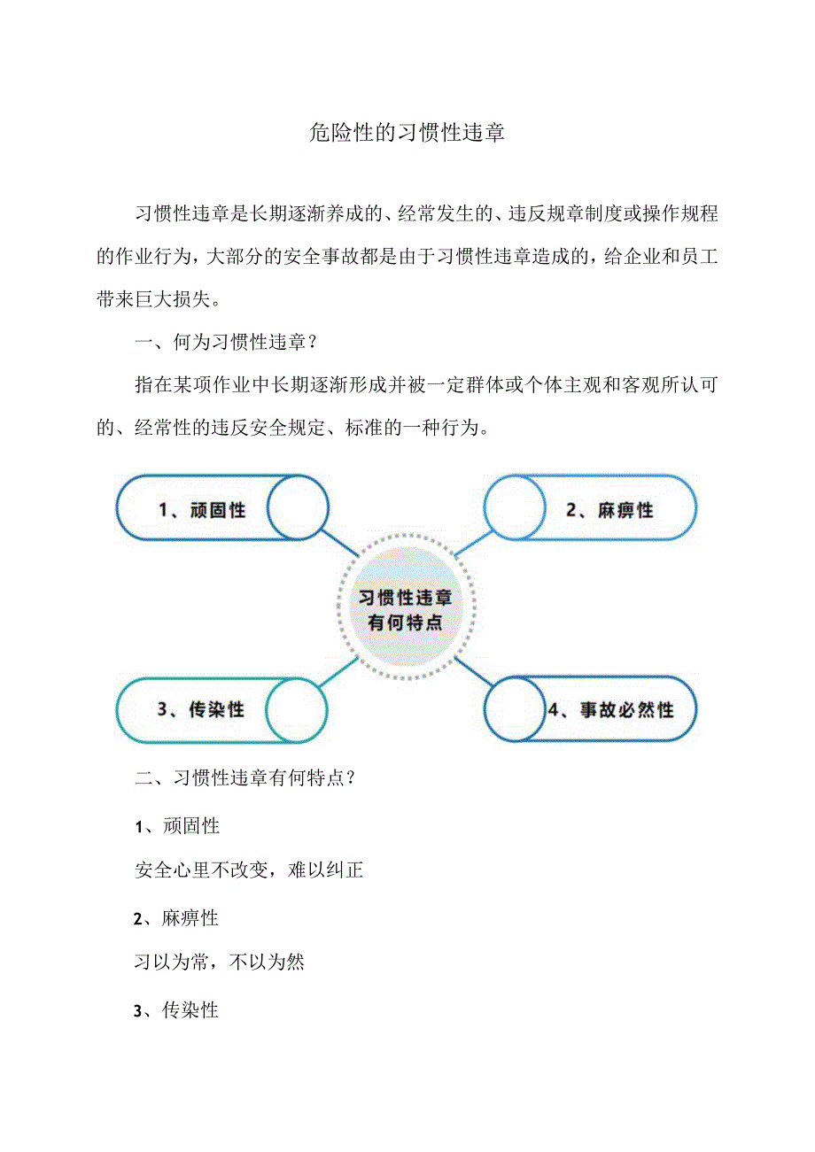 危险性的习惯性违章（2024年）.docx_第1页