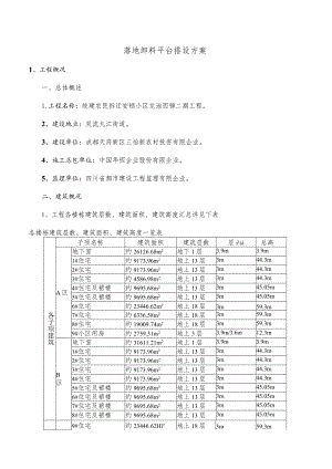 龙池西锦二期工程项目卸料平台施工方案.docx