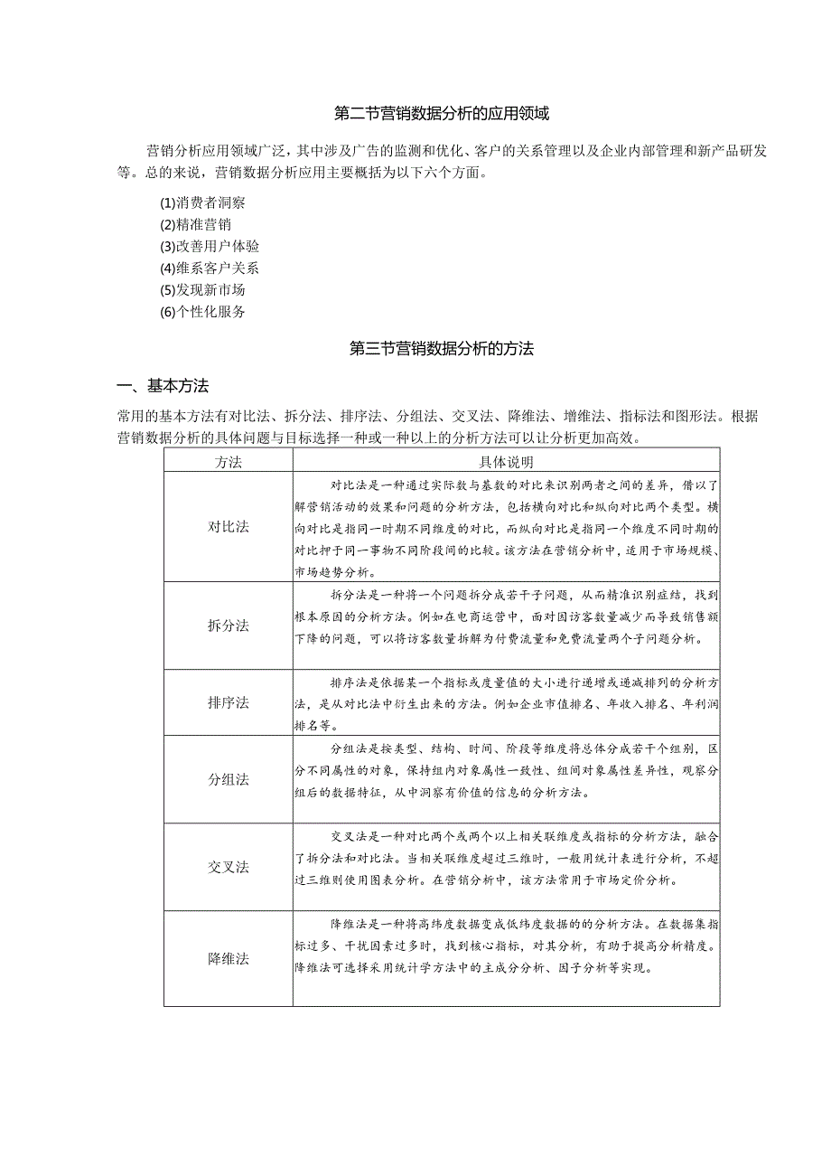 营销数据分析教学教案.docx_第2页