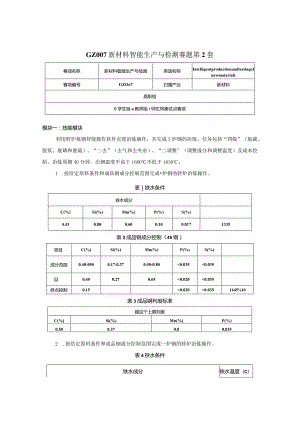 （全国职业技能比赛：高职）GZ007新材料智能生产与检测赛题第2套.docx