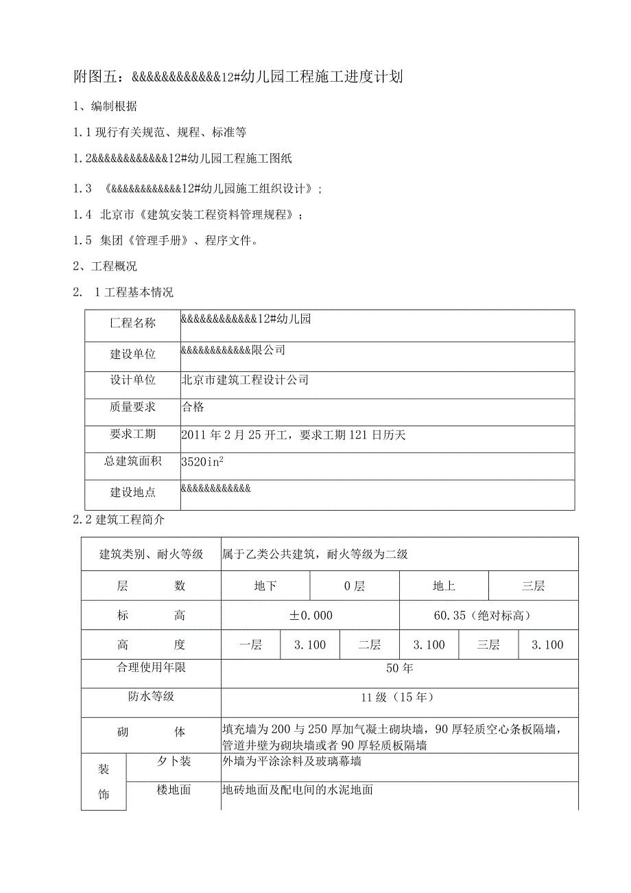 昌平东沙河中区住宅及商业项目12楼幼儿园装修施工方案.docx_第2页