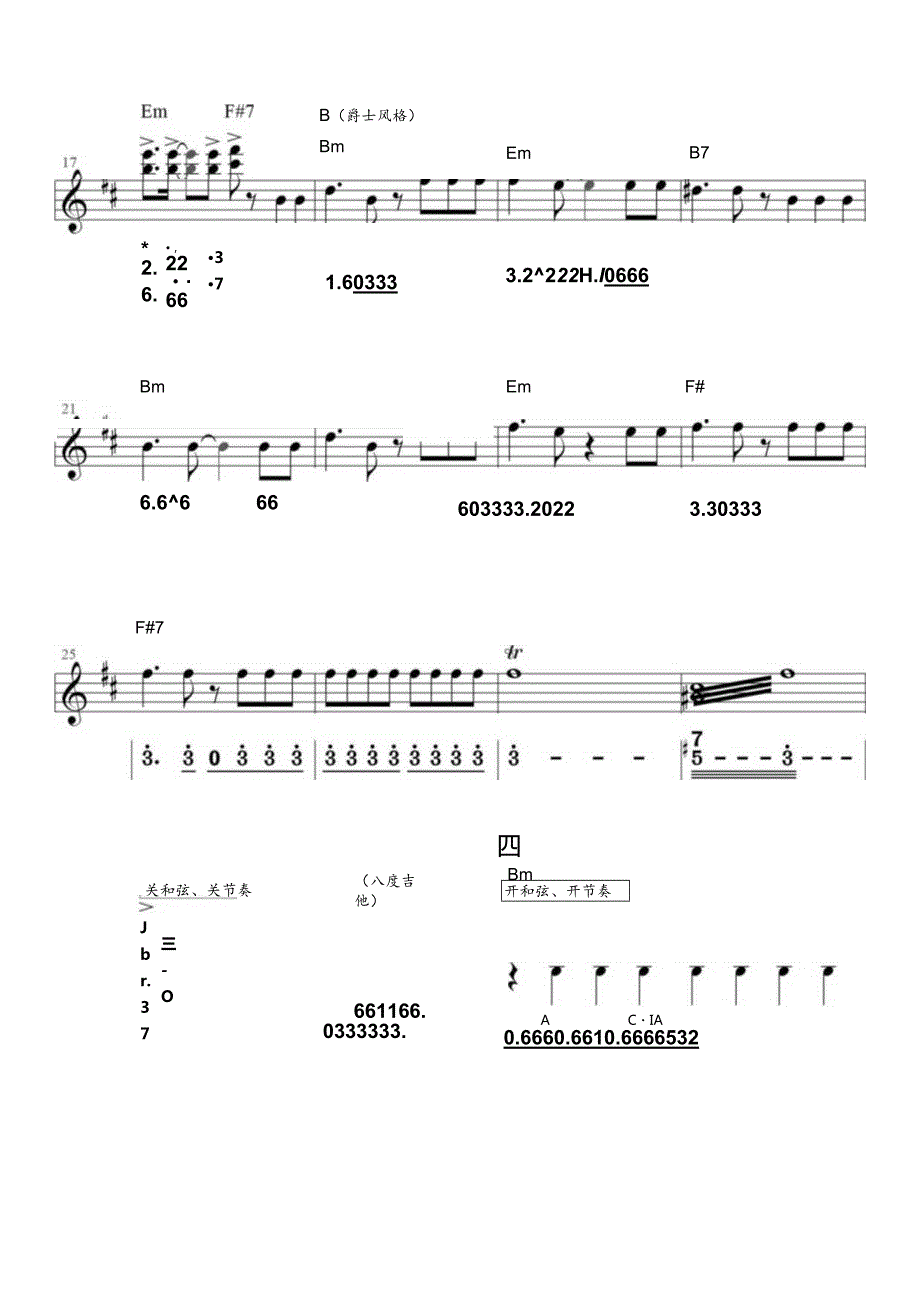 江南Style高清电子琴谱五线谱.docx_第2页