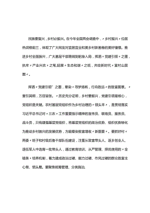 党课两会心得体会发言材料优选5篇.docx