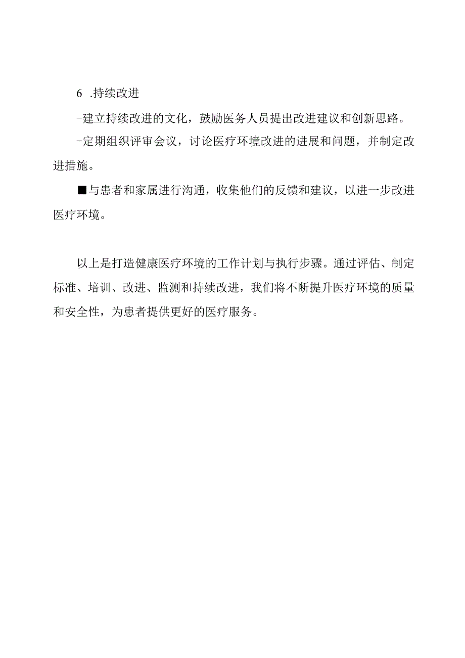 打造健康医疗环境的工作计划与执行步骤.docx_第3页