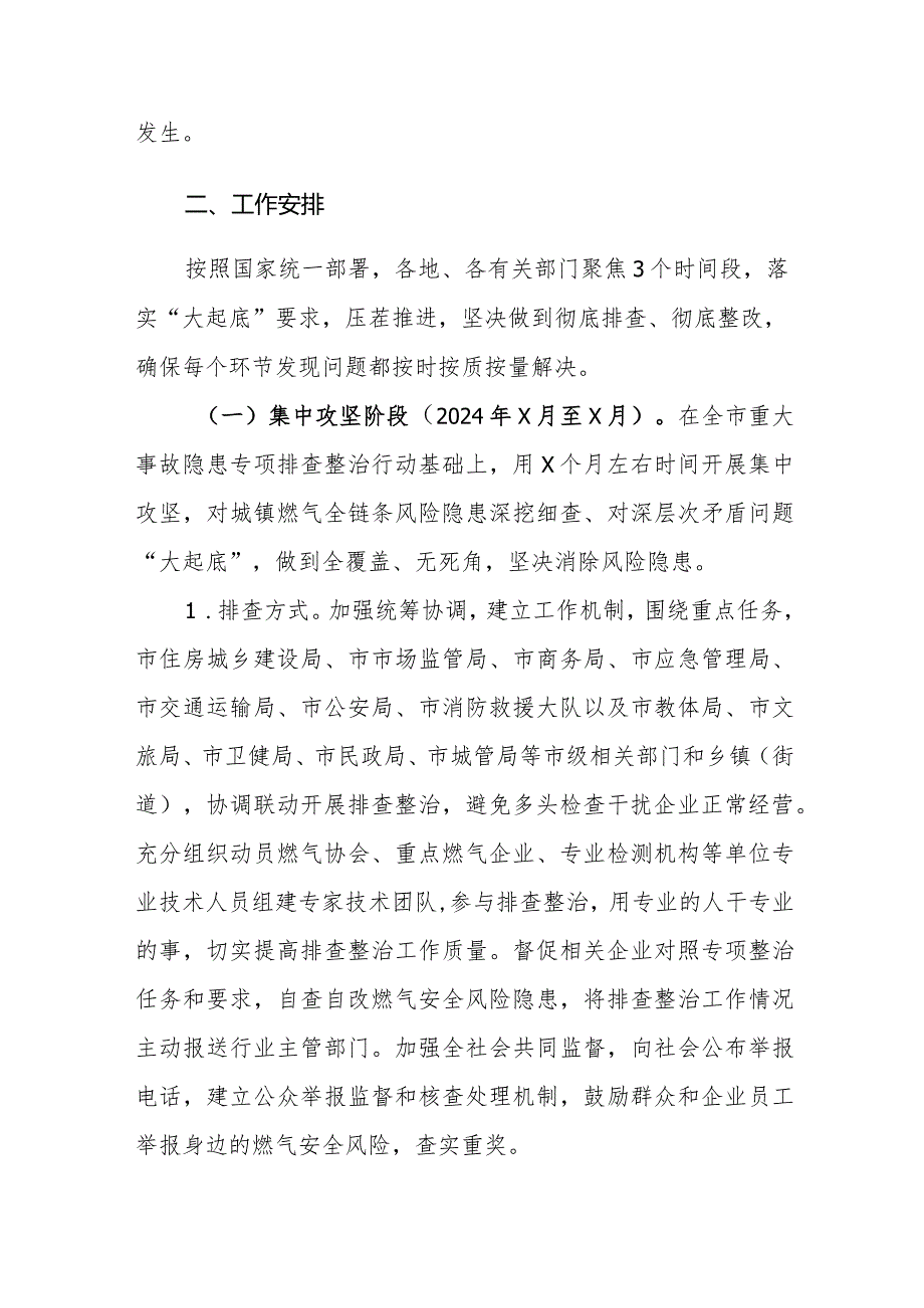 2024年城镇燃气安全专项整治工作实施方案参考范文.docx_第2页