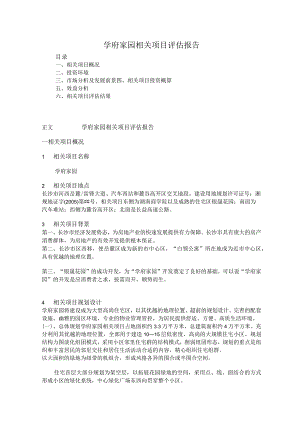 X楼盘项目评估报告.docx