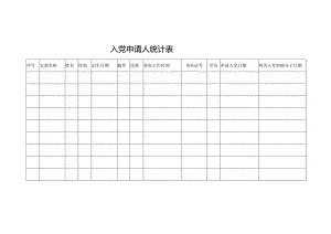 入党申请人统计表.docx