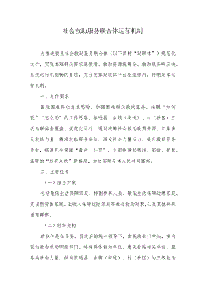 社会救助服务联合体运营机制.docx