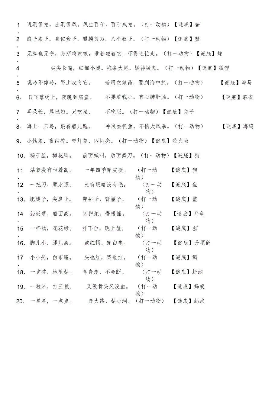 适合老人小孩猜的元宵节谜语.docx_第1页