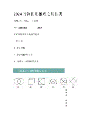 2024行测图形推理之属性类.docx