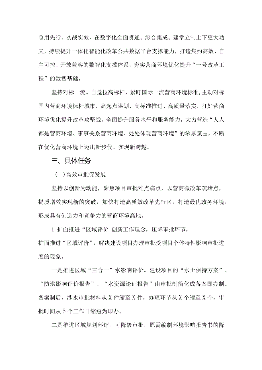 2024年开展优化提升营商环境专项行动实施方案.docx_第2页