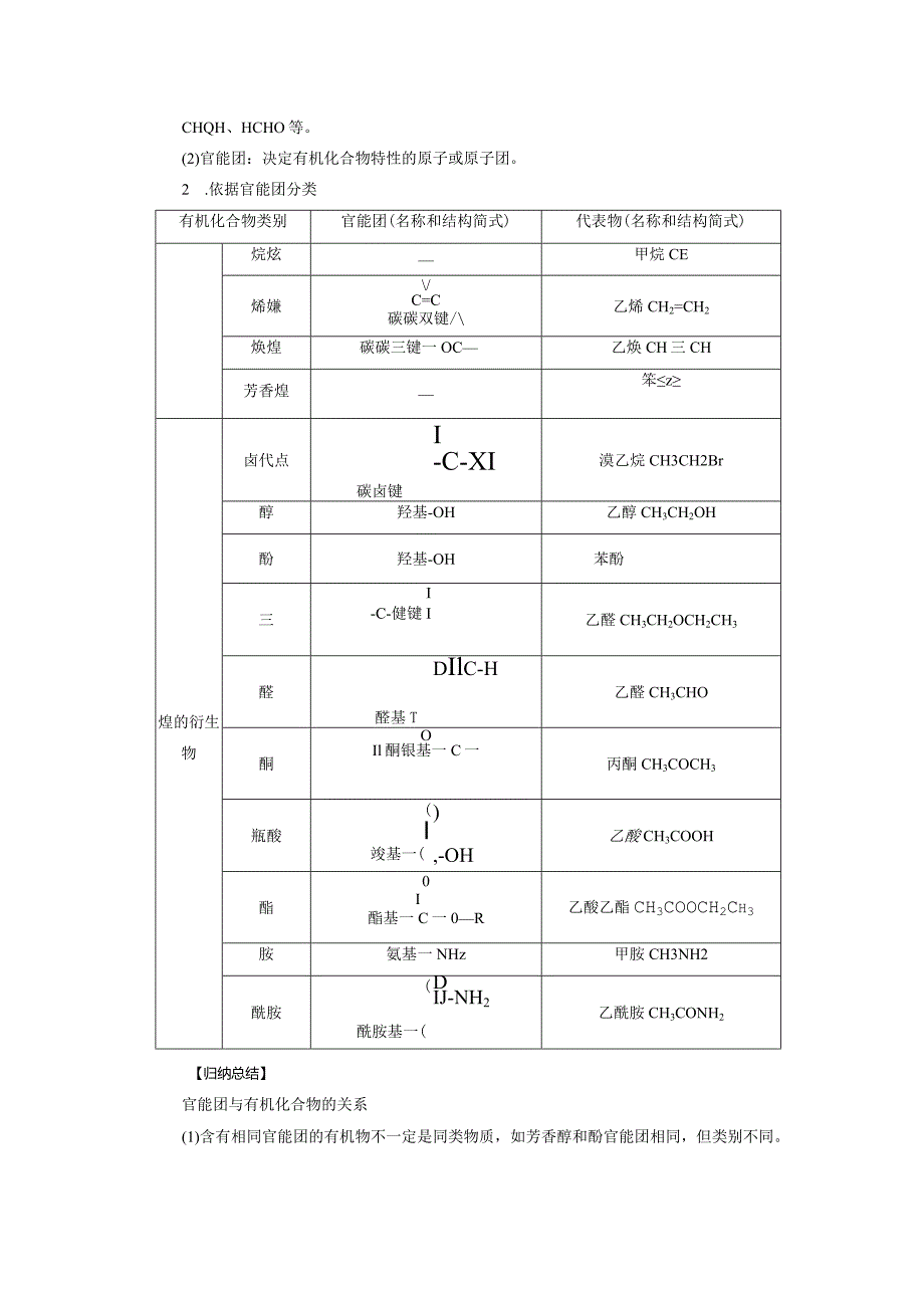 2023-2024学年人教版新教材选择性必修三 第一章第一节 有机化合物的结构特点（第1课时） 教案.docx_第3页