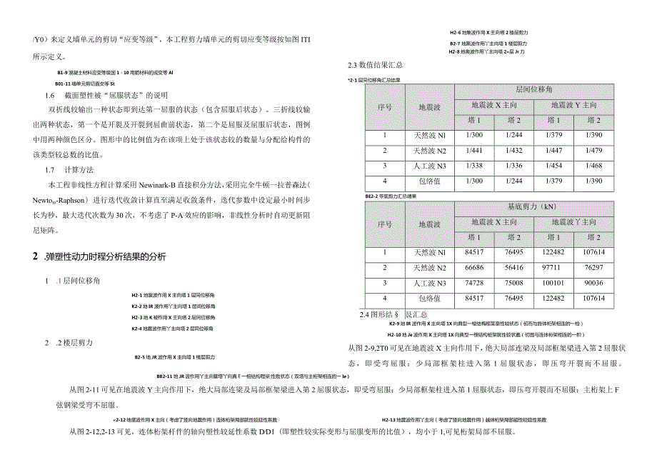 某连体结构动力弹塑性分析报告-使用midas-building.docx_第3页