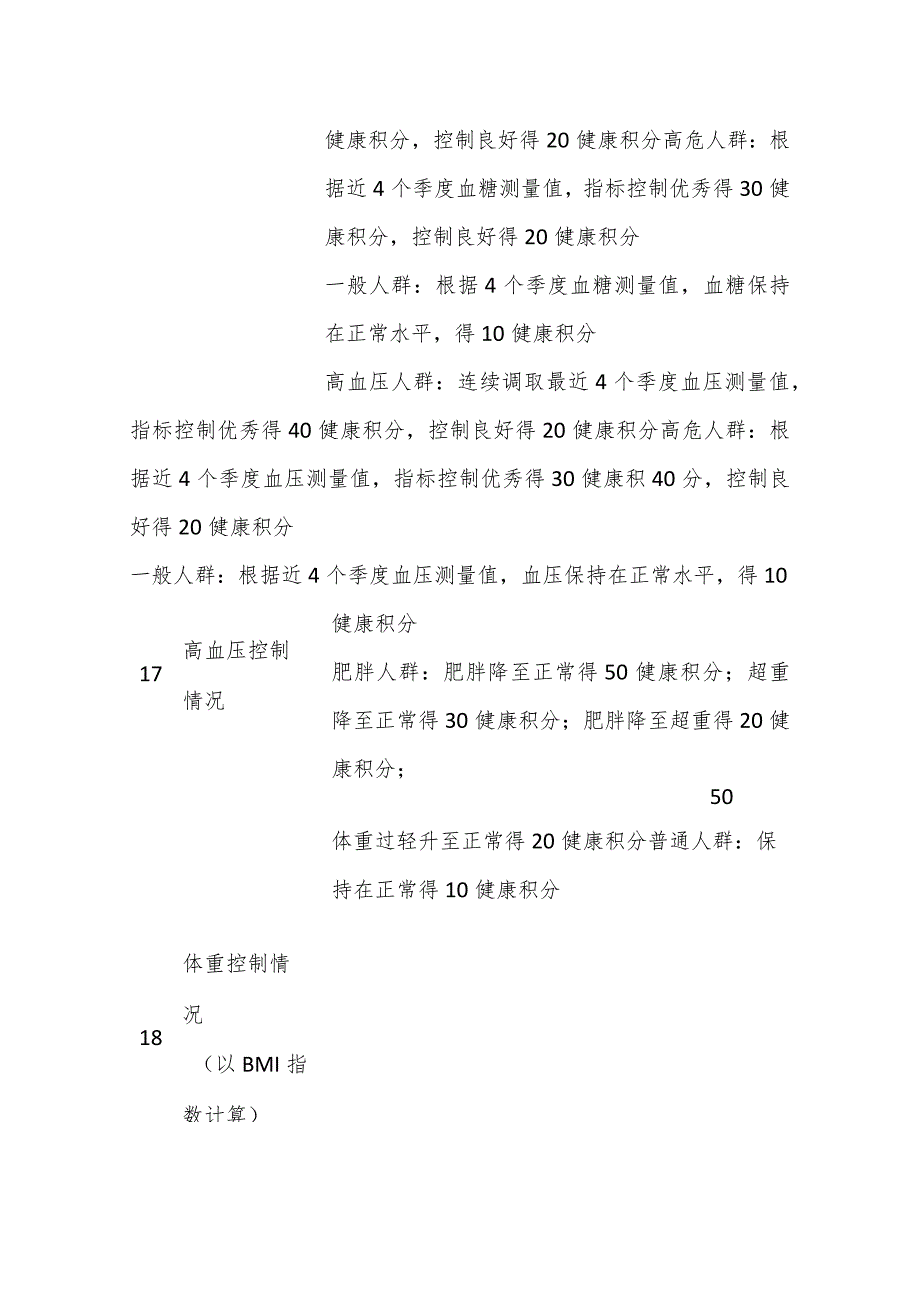 居民自我健康管理长效运行机制健康积分获取规则.docx_第3页