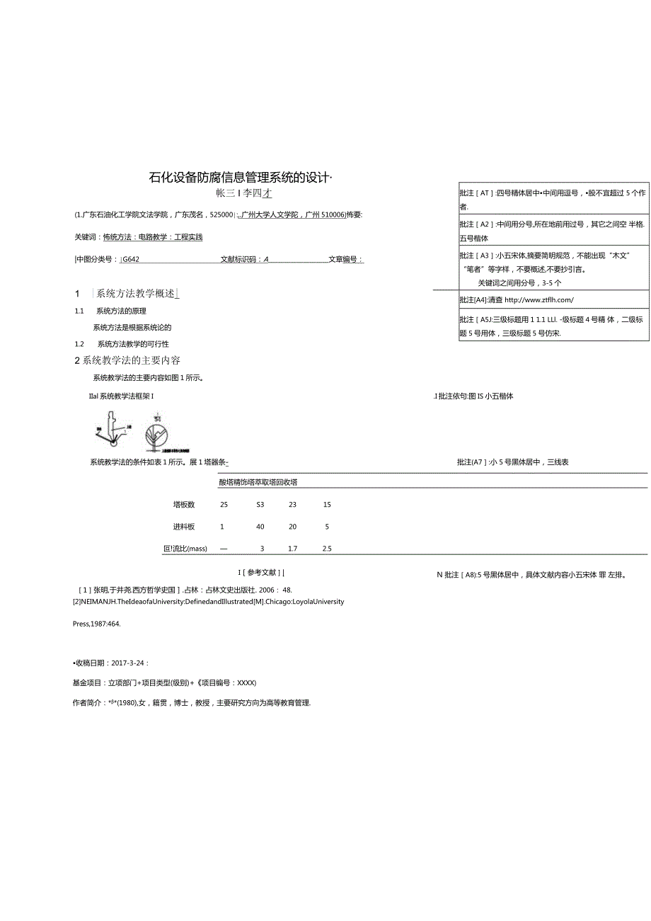 《广东石油化工学院学报》论文投稿模板.docx_第1页