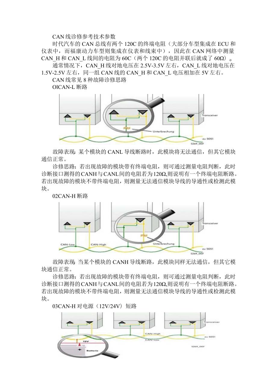 CAN总线故障原因及常见故障排除.docx_第2页