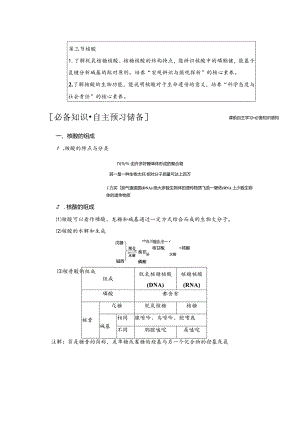 2023-2024学年人教版新教材选择性必修三 第四章第三节 核酸 学案 (6).docx