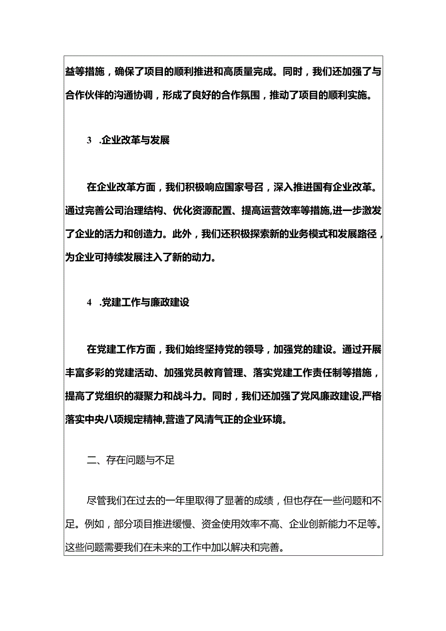 2024城投公司工作总结及下一步工作计划（详细版）.docx_第2页