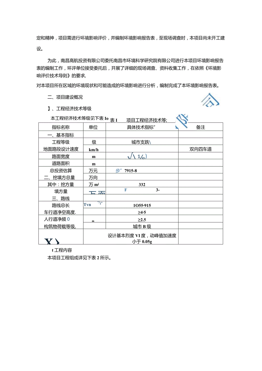 南昌高航投资有限公司南昌高新区中电二路道路排水工程项目环评报告.docx_第3页