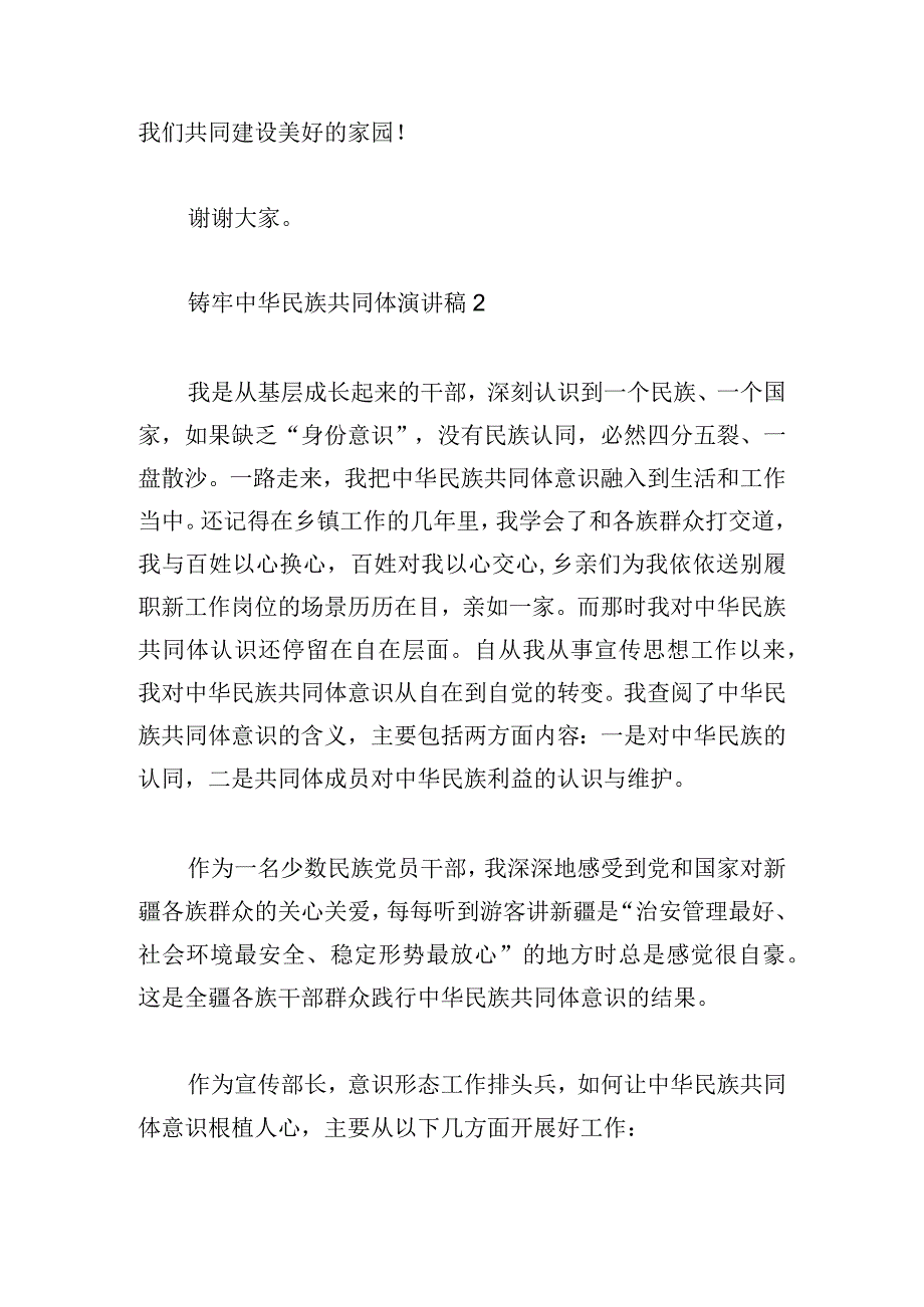 铸牢中华民族共同体演讲稿精彩三篇.docx_第3页