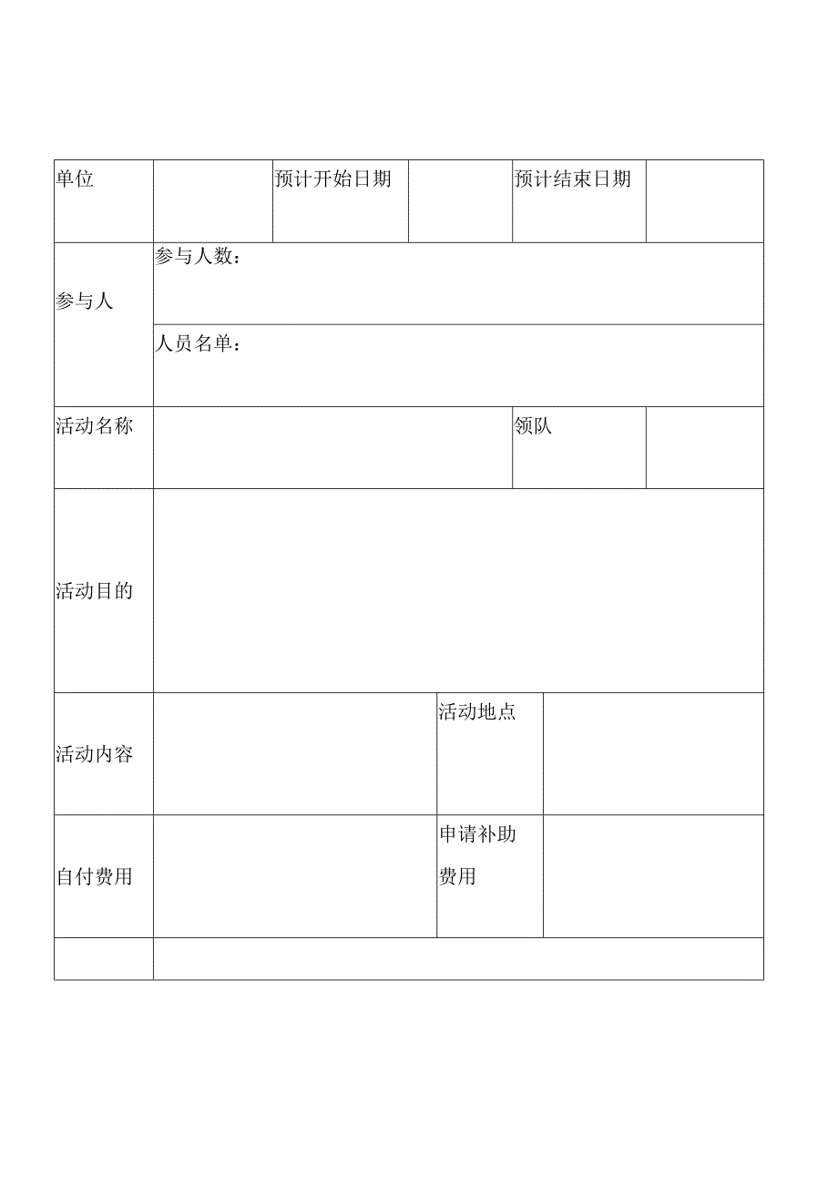 员工旅游活动费用补助申请表.docx_第2页