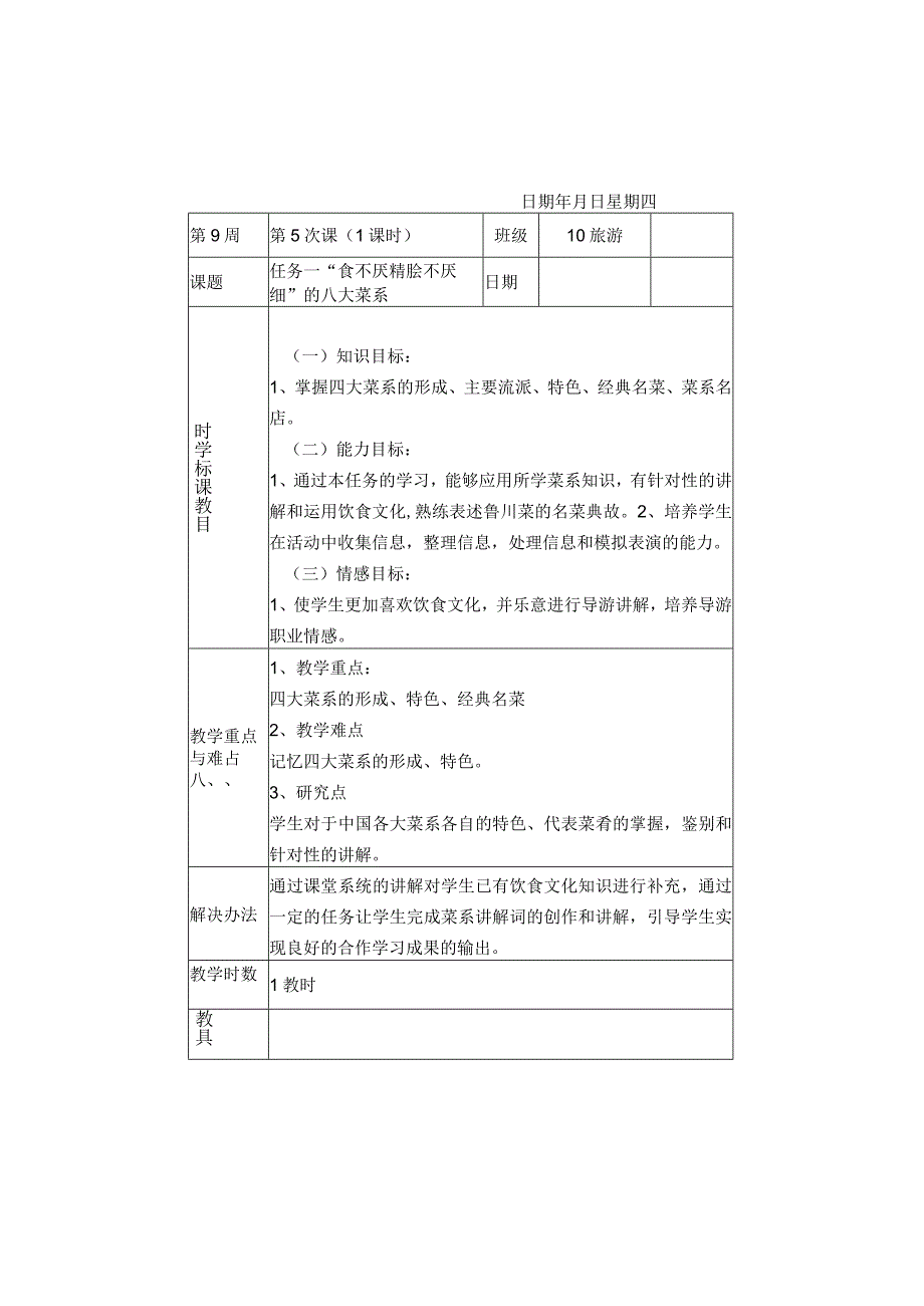 “食不厌精脍不厌细”的八大菜系教学设计.docx_第2页