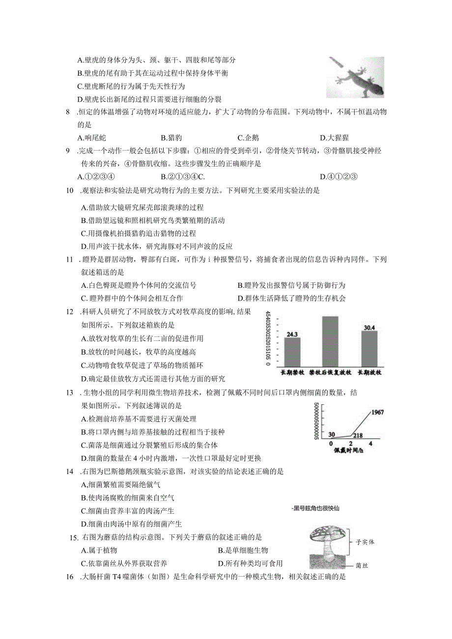 北京市西城区2022—2023学年度八年级第一学期期末试卷.docx_第2页