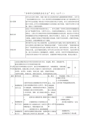 多种形式简单助跑跳跃教学设计公开课教案教学设计课件资料.docx