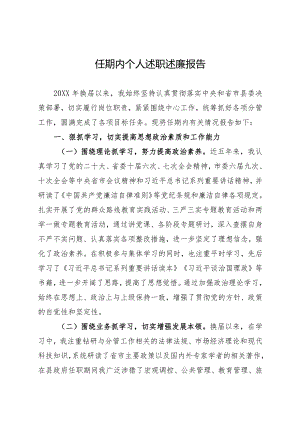 任期内述职述廉报告.docx